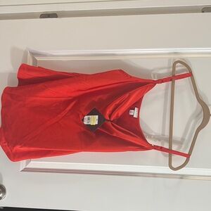 Vibrant Red Cami Top